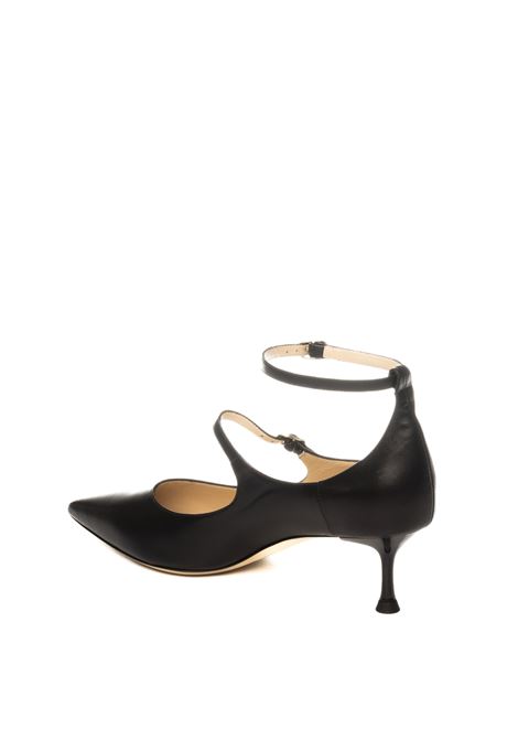 Black alluci décolleté RUSSO G | ALLUCI2402NAPPA-NERO